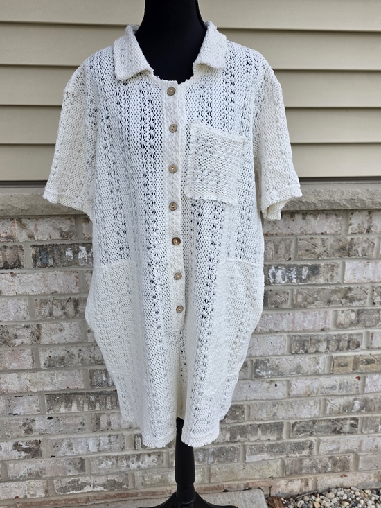 Free People Other - Free People FP Beach Crochet Romper Boho Ivory Medium